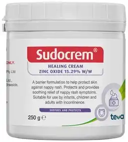 Amcal Pharmacies Sudocrem Healing Cream 250g offer