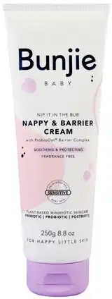 Amcal Pharmacies Bunjie Nip It In The Bub Nappy & Barrier Cream 250g offer