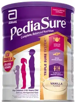 Amcal Pharmacies PediaSure Powder Vanilla Flavour 850g offer