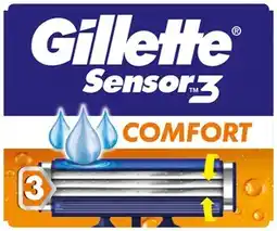 Amcal Pharmacies Gillette Sensor 3 Comfort Disposable Razors 8 Pack offer