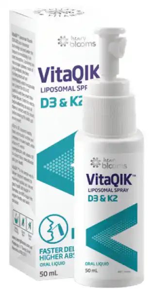 Chemist Warehouse Henry blooms vitaqik vitamin d3 & k2 50ml oral spray offer
