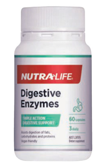 Chemist Warehouse Nutra-life digestive enzymes 60c offer