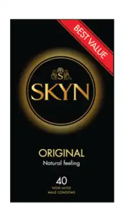 Chemist Warehouse Skyn original condoms 40 pack offer