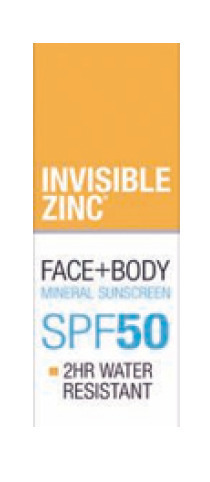 Chemist Warehouse Invisible zinc spf 50+ face and body 75g offer