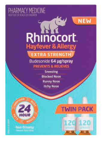 Chemist Warehouse Rhinocort hayfever & allergy extra strength 64mcg 240 doses offer