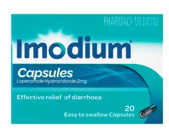 Imodium 2mg 20 capsules