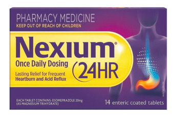 Nexium 24hr 20mg 14 tablets