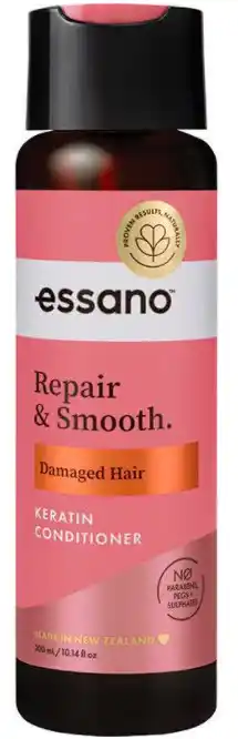 Chemist Warehouse Essano keratin complex smoothing conditioner 300ml offer