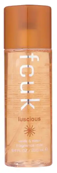 Chemist Warehouse Fcuk luscious vanilla fragrance mist 250ml offer