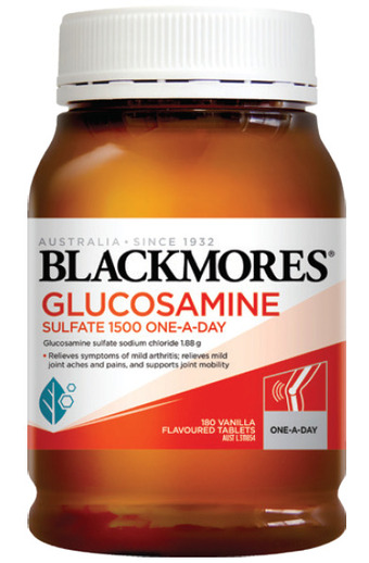 My Chemist Blackmores glucosamine sulfate 1500 one-a-day 180 tablets offer