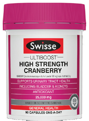 My Chemist Swisse ultiboost high strength cranberry 90 capsules offer