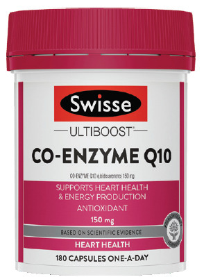My Chemist Swisse ultiboost co-enzyme q10 180 capsules offer