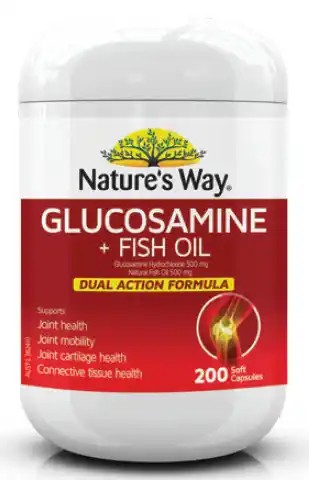 My Chemist Nature’s way glucosamine + fish oil 200 capsules offer