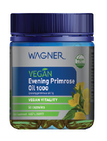 My Chemist Wagner vegan evening primrose oil + vitamin d & e 60 capsules offer