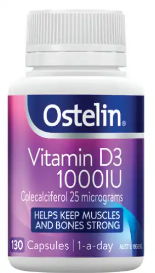 My Chemist Ostelin vitamin d3 1000iu 130 capsules offer