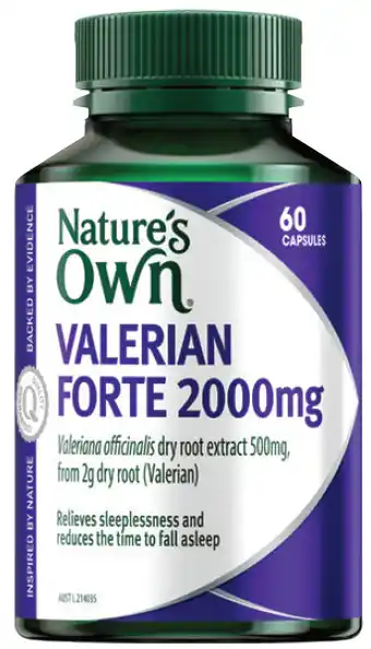 My Chemist Nature’s own valerian forte 2000mg 60 capsules offer