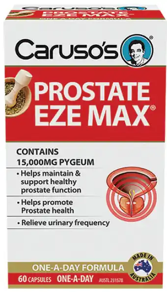 My Chemist Caruso’s prostate eze max 60 capsules offer