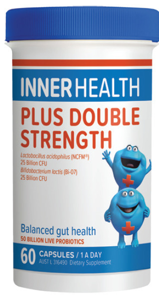 Inner health plus double strength 60 capsules