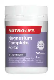 My Chemist Nutra-life magnesium complete forte 300 capsules offer