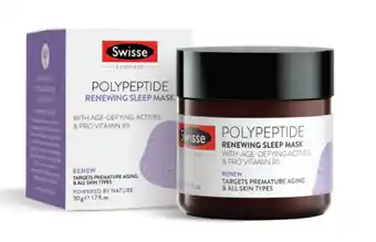 My Chemist Swisse skincare polypeptide renewing sleep mask 50g offer
