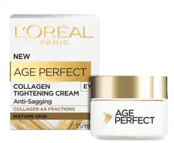 L'oreal paris age perfect collagen tightening eye cream 15ml
