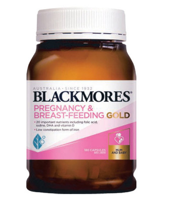ePharmacy Blackmores pregnancy & breast-feeding gold 180 capsules offer