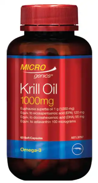 ePharmacy Microgenics krill oil 1000mg 60 capsules offer