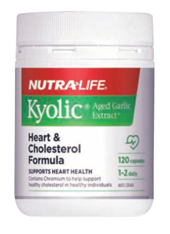 ePharmacy Nutra-life kyolic aged garlic extract heart & cholesterol formula 120c offer