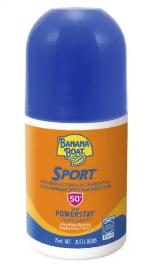 Banana boat spf 50+ sport roll on 75ml