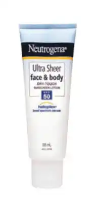 ePharmacy Neutrogena ultra sheer face & body spf 50 sunscreen 88ml offer