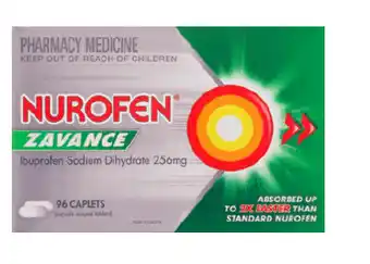 Nurofen zavance 96 caplets