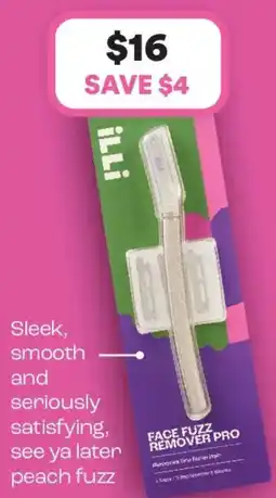 Priceline iLLi Face Fuzz Remover Pro offer
