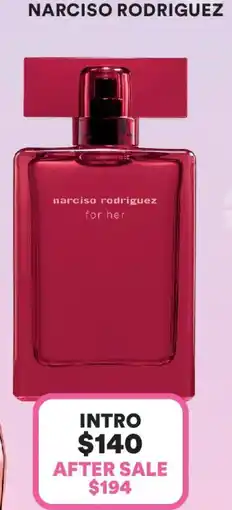 Priceline Narciso Rodriguez For Her EDP Intense offer
