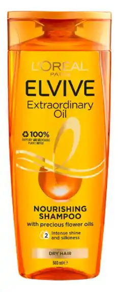 ePharmacy L'oreal paris elvive extraordinary oil shampoo 300ml offer