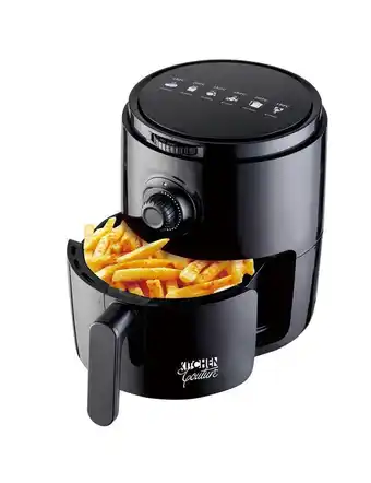 Kitchen couture 3.4 litre air fryer - black