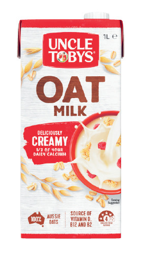 Coles Uncle tobys long life oat milk 1 litre offer