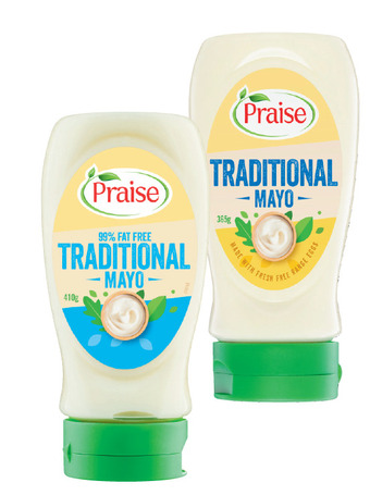 Coles Praise squeeze mayonnaise 365g-410g offer