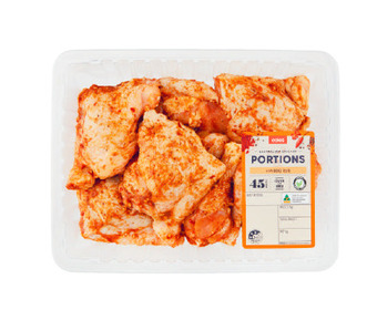 Coles Coles rspca approved chicken portions with bbq rub offer