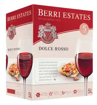 Berri dolce rosso cask 5lt