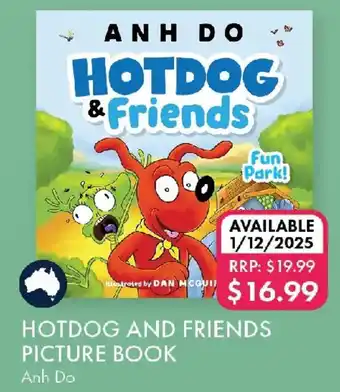 Hotdog and friends picture book