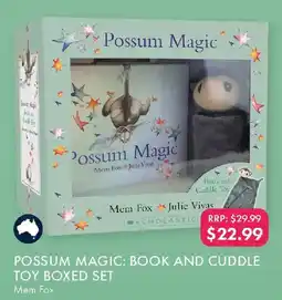 QBD Possum magic: book and cuddle toy boxed set offer
