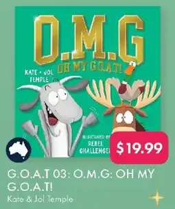 QBD G.o.a.t 03: o.m.g: oh my g.o.a.t! offer