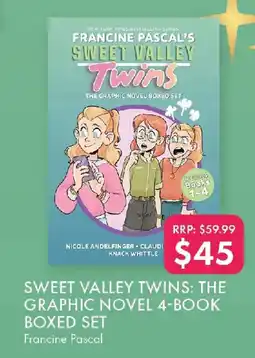 QBD Sweet valley twins: the graphic novel 4-book boxed set offer