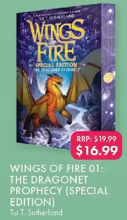 QBD Wings of fire 01: the dragonet prophecy (special edition) offer
