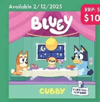QBD Bluey: cubby offer
