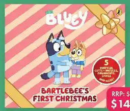 QBD Bluey: bartlebee's first christmas offer