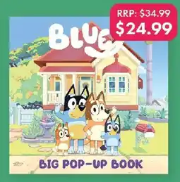 QBD Bluey: big pop-up book offer