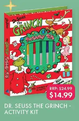 QBD Dr. seuss the grinch - activity kit offer