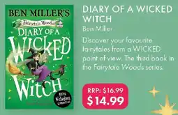 QBD Diary of a wicked witch offer