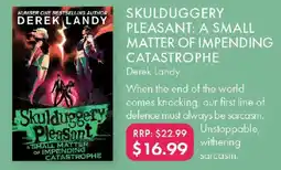 QBD Skulduggery pleasant: a small matter of impending catastrophe offer